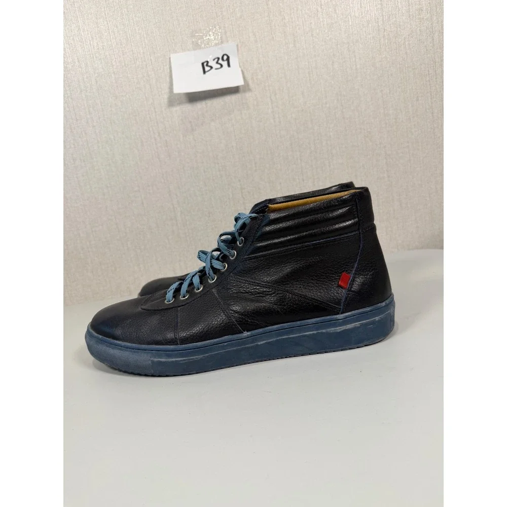 Marc Joseph New York handcrafted leather men's sneakers Made in Brazil size 12‎